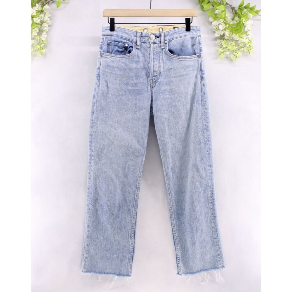 rag & bone Light Blue Ankle Jeans